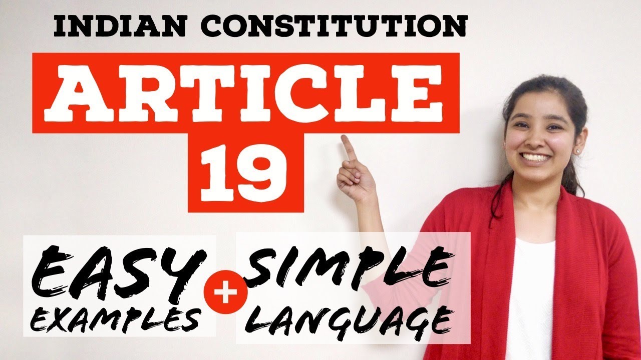 Article 19 Of Indian Constitution | In Hindi