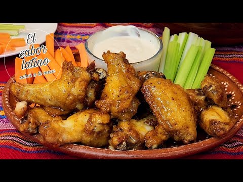 🔴Alitas Lemon Pepper ¡Alitas de Pollo Caseras Fáciles y Ricas!🔥
