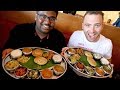 AUTHENTIC Southern Indian THALI at Taj Mahal Restaurant | Hyderabad, India