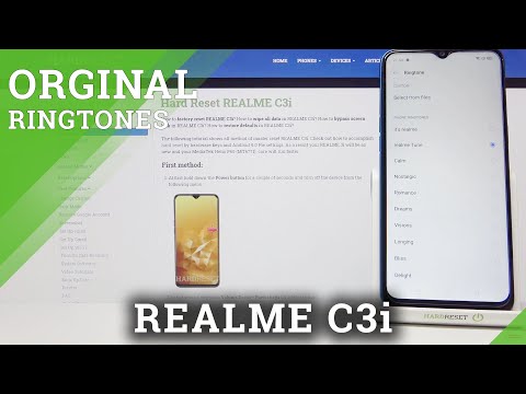 REALME C3i Original Ringtones