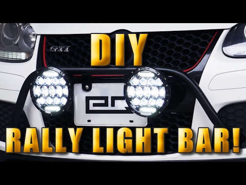 How To Build and Install a Rally Light Bar!