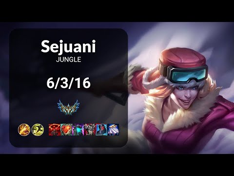 Sejuani vs KT Cuzz Lee Sin JUNGLE - KR CHALLENGER Patch 15.3