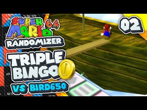 Super Mario 64 Randomizer Triple Bingo Race vs Bird650 #2