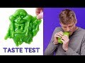 Ghostbuster Giant Gummy Slimer Taste Test