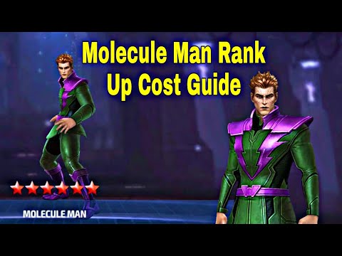 Molecule Man Rank Up Cost Guide - Marvel Future Fight