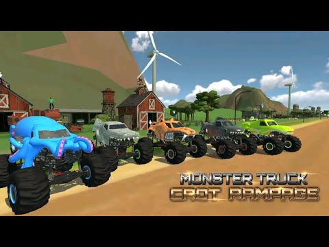 monster truck crot rampage gameplay | monster truck new model | gameplay by always happy gaming