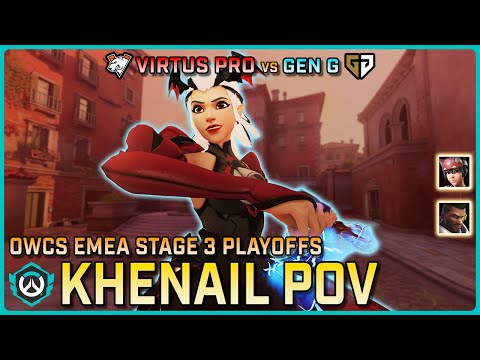 [ Khenail ] ULTIMATE Gen G Redemption | Virtus Pro vs Gen G | OWCS EMEA Stage 3 Playoffs