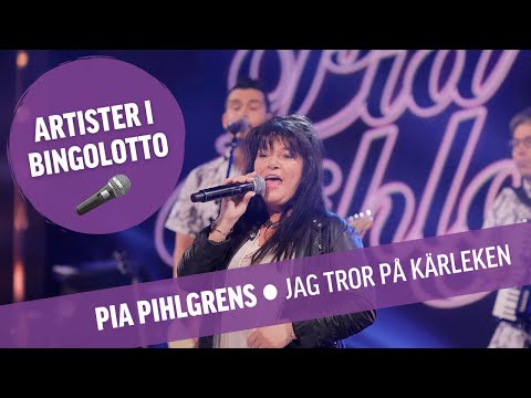 Pia Pihlgrens - Jag tror på kärleken - Live i BingoLotto