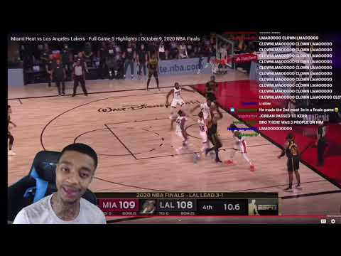 flightreacts Reaction danny green missing game winner nba finals Lakers vs the heat