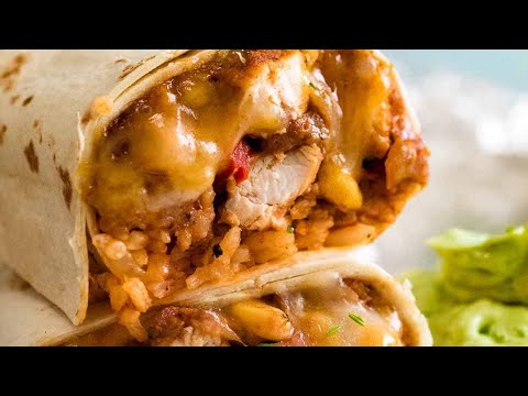These Chicken Burritos Are to Die For!