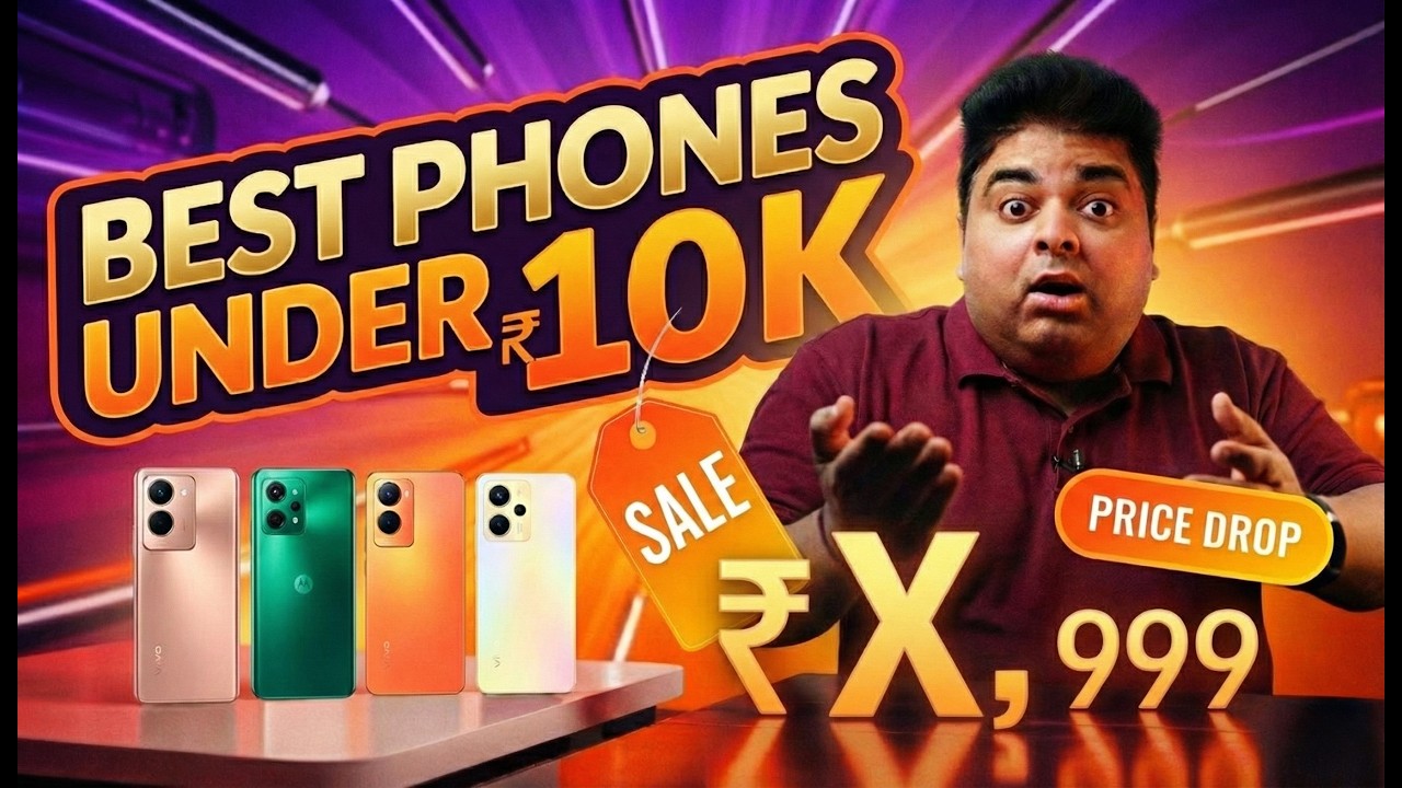 Best Smartphones Under 10,000 | December 2025 | Real Value in Budget | Gizmo Gyan