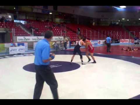 Keith Seiracki vs. Scott Loescher (NYAC) N Plains Regional Greco Semis 84kg