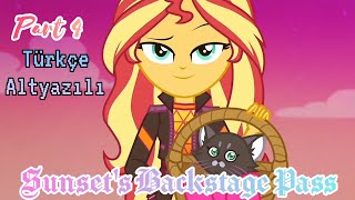 Türkçe Altyazılı Sunset's Backstage Pass Part 4 My Little Pony Equestria Girls