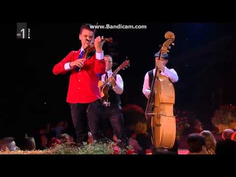 Teofil Milenković na Noči Modrijanov