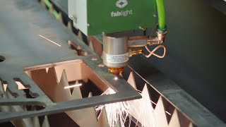 Fablight Metal Laser Cutting Tutorial || UCSD Makerspace