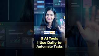 Top 5 AI Tools To Automate Daily Tasks 2026 | Best AI Tools For Daily Tasks | #Shorts #simplilearn
