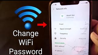 How To Change WiFi Password In Mobile 2020 || WiFi Password Change Tp-Link