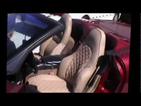Clazzio Custom Car Seat Cover "Diamond Quilt W Stitching" for Chevrolet C5 Corvette