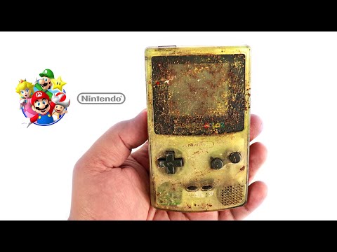 Restoring the 1$ eBay Junk Game Boy Color - Retro Console Restoration & Repair  - ASMR