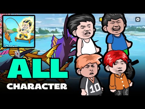 Fishing Mega Battle All Character and Skill