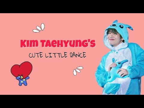 Kim Taehyung's Cute little dance 😍 | king taehyung