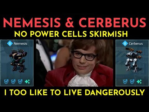 Nemesis, Cerberus, Fenrir, Invader, Behemoth In This Skirmish - War Robots Gameplay