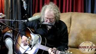 Ray Wylie Hubbard sings Stone Blind Horses on KOKE*TV