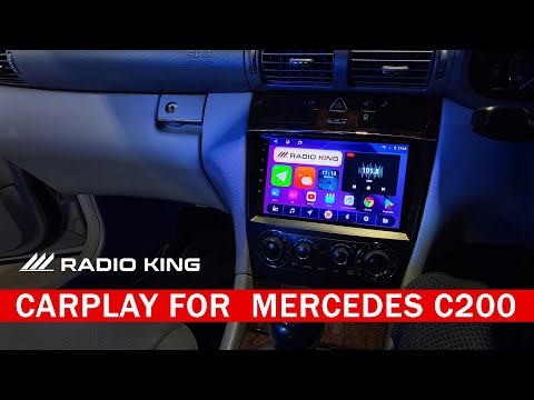 PREMIUM CARPLAY MERCEDES C200 ANDROID AUTO RADIO - Image 2
