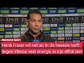 Henk Fraser is ongerust, maar niet in paniek: 'Belang van duel met RKC richting spelers benadrukken'