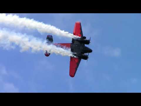 Matt Younkin Twin Beech 18 2023 AirPower Over Hamtpon Roads