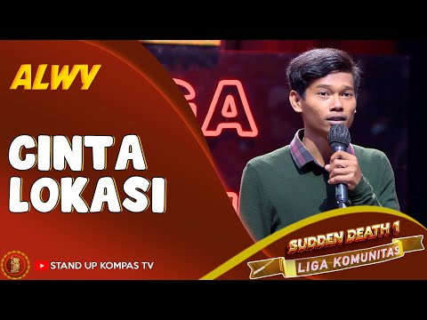 Stand Up Comedy Alwy: Cinta Lokasi Seorang Kuli Bangunan | SUCI Liga Komunitas