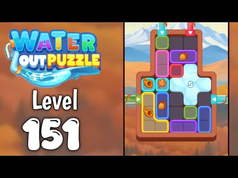 Water Out Puzzle Level 151 Walkthrough