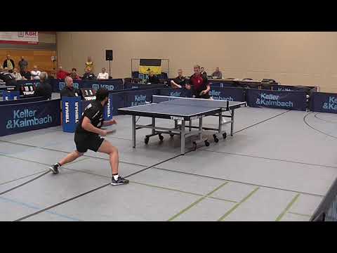 Sanchi vs Cedric Meissner TV Hilpoltstein vs FSV Mainz 05 20191020 Table Tennis Second League German