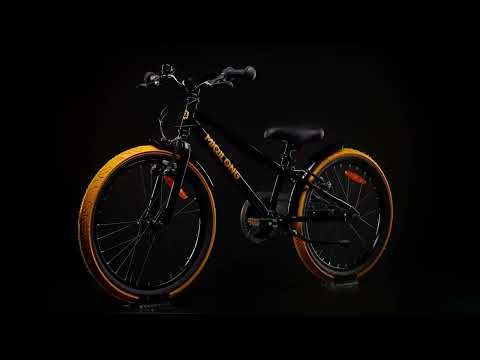 Детский велосипед Miqilong ST 20" черный (RBB-ST20-BLACK)