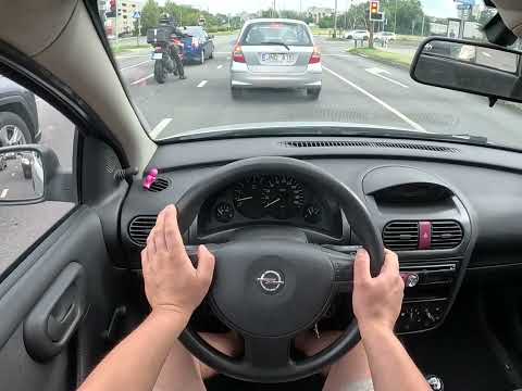 2003 Opel Corsa C 1.7 DTI 55 POV Test Drive  Video