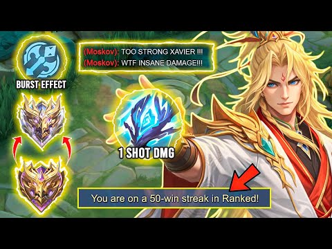 GLOBAL XAVIER SECRET BUILD 🤫 (WTF ONE SHOT DAMAGE!) | NEW META 2026 | MLBB