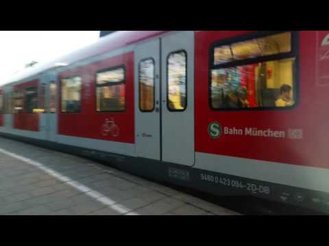 S-Bahn ET 423 München Riem Bahnhof. S2 Richtung Erding