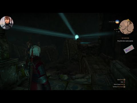 The Sunstone 🪞 Set Up the Mirror System Properly 🪞 The Witcher 3 🧙‍♂️ #thewitcher3wildhunt