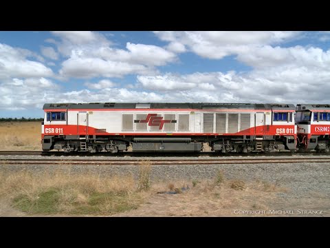 7922V SCT / SBR Dooen Container Train With CSR011 & CSR002 (10/2/2022) - PoathTV Australian Railways