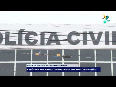 Desvio de merenda escolar em Alvorada