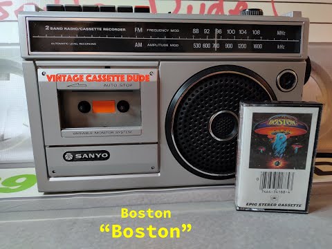 Vintage Cassette Dude - Boston "BOSTON"!