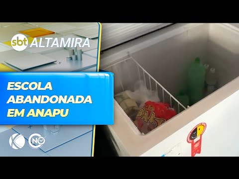 Escola rural de Anapu (PA) sem merenda e materiais básicos | SBT Altamira