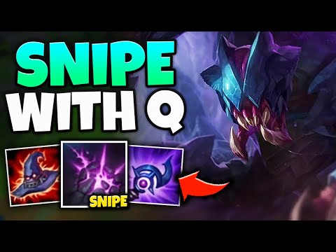 WTF?! FULL AP REK'SAI CAN MELT YOU WITH ONE Q! (LEGIT SNIPER) - League of Legends