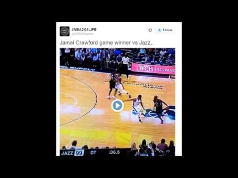 Jamal Crawford Hits Game Winner In OT Vs Jazz (Insane)