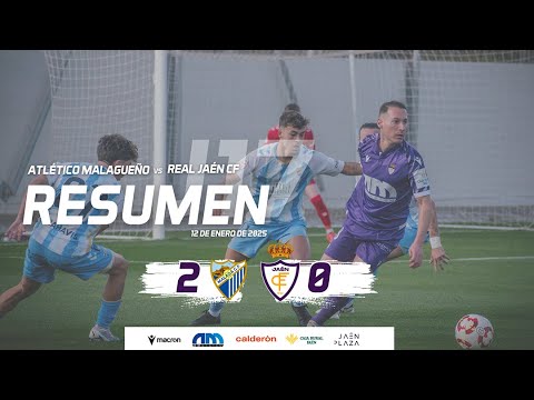 Resumen Atco Malagueño 2 - 0 Real Jaén
