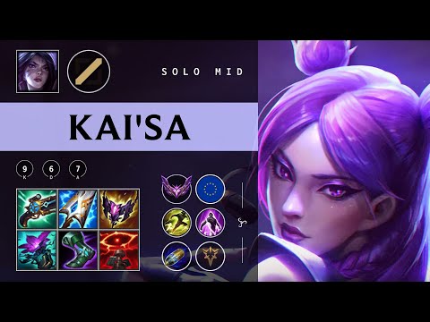 Kai'Sa Mid vs Syndra - EUW Master Patch 25.23