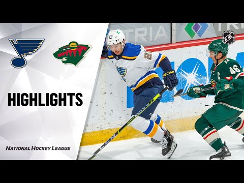 Blues @ Wild 4/28/21 | NHL Highlights