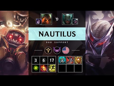 Nautilus Support vs Pyke - NA Master Patch 25.18