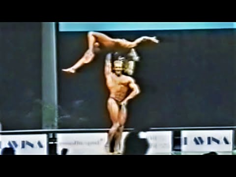 Susanne Leonhardt & Uwe Lehrer (GER), NABBA Worlds 1995 - Pairs Winner