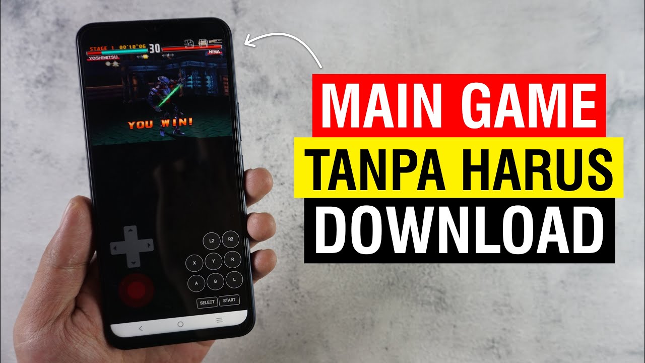 Cara Bermain Game Di HP Tanpa Harus Download & Install - Main Game Online Di HP